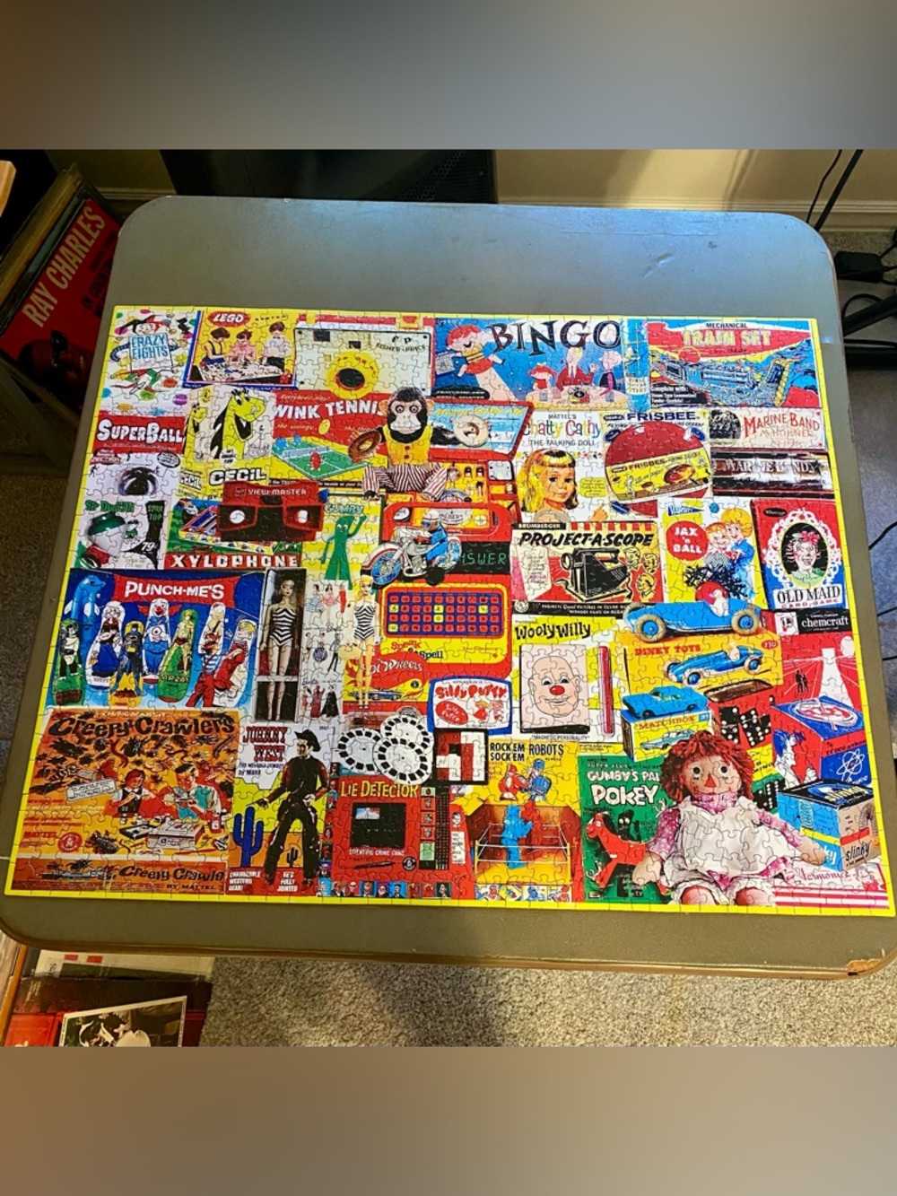 I Had One Of Those! 1000 Piece Puzzle White Mountain Vintage Nostalgia Complete!